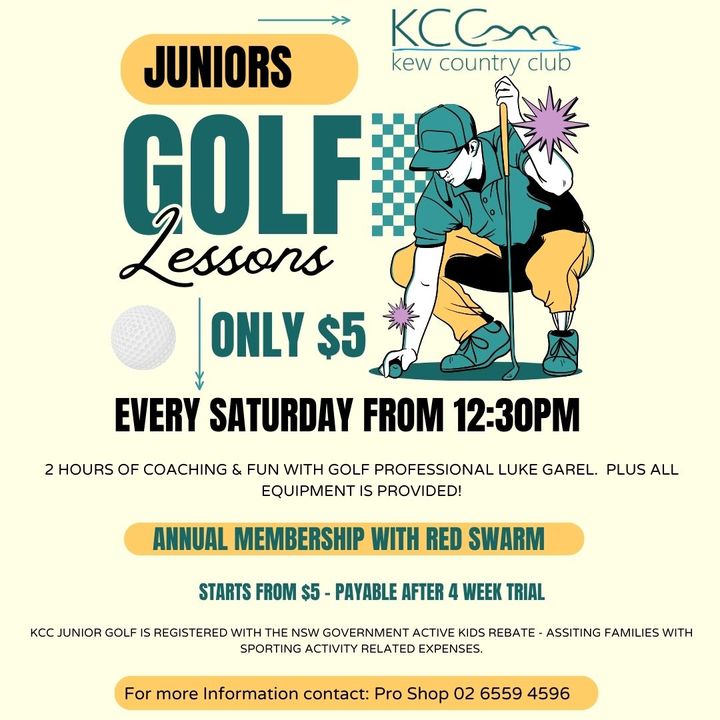 Featured image for “Junior Golf Lessons at Kew Country Club – Just $5!”