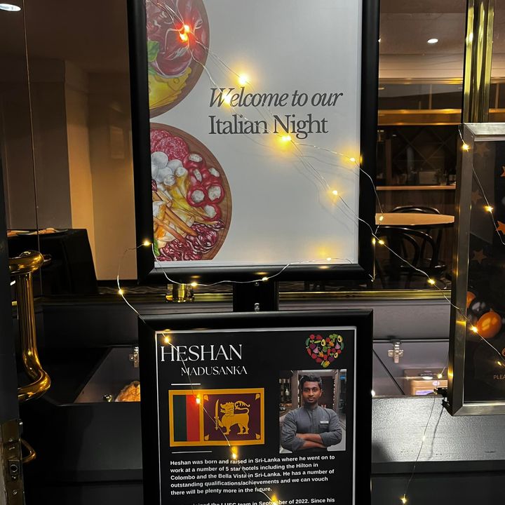 Featured image for “Congratulations to our head chef Heshan & his team”