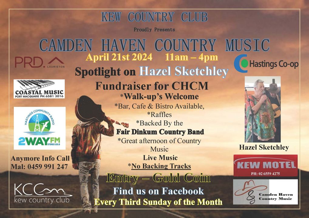 Featured image for “Camden Haven Country Music at Kew Country Club”