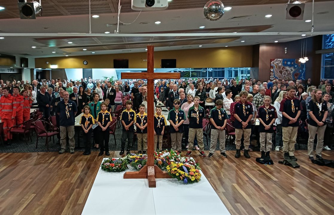 Featured image for “Anzac Day Dawn Service held in the Auditorium at LUSC”