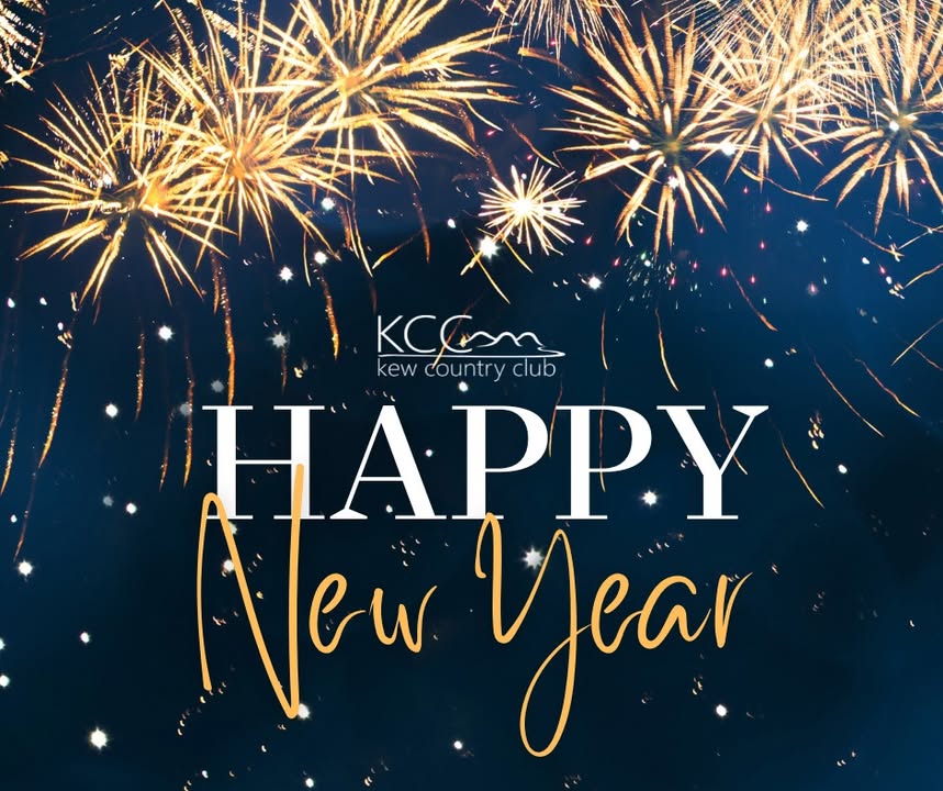 Featured image for “Happy New Year to all our wonderful Members and Guests at Kew Country Club!”