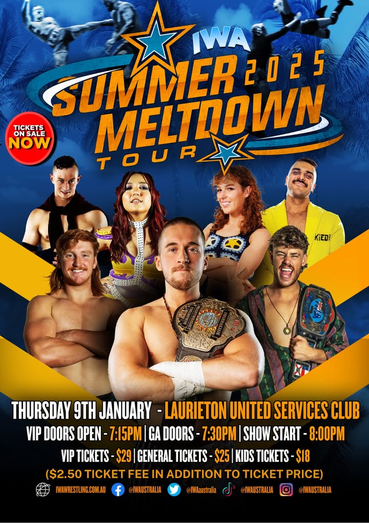 Featured image for “Action-Packed LIVE SHOW – IWA Pro Wrestling”