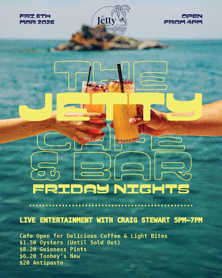Featured image for “Friday Nights at The Jetty Café & Bar”