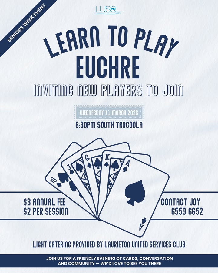 Featured image for “Learn Euchre at Laurieton Services Club”
