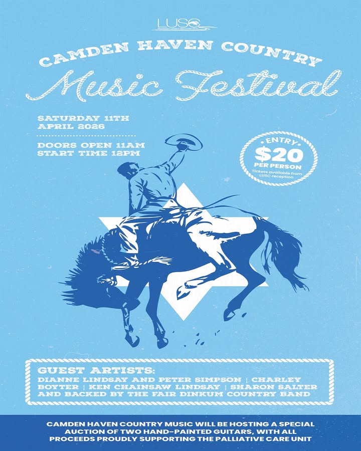 Featured image for “Camden Haven Country Music Festival at Laurieton Services Club”