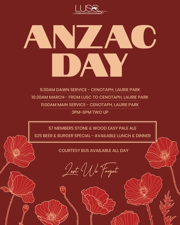 Featured image for “ANZAC Day Services at Laurieton Services Club”