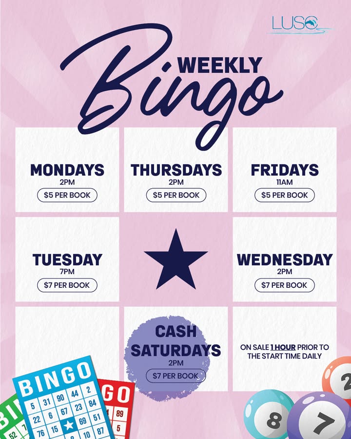Featured image for “Weekly Bingo Sessions at Laurieton Services Club”