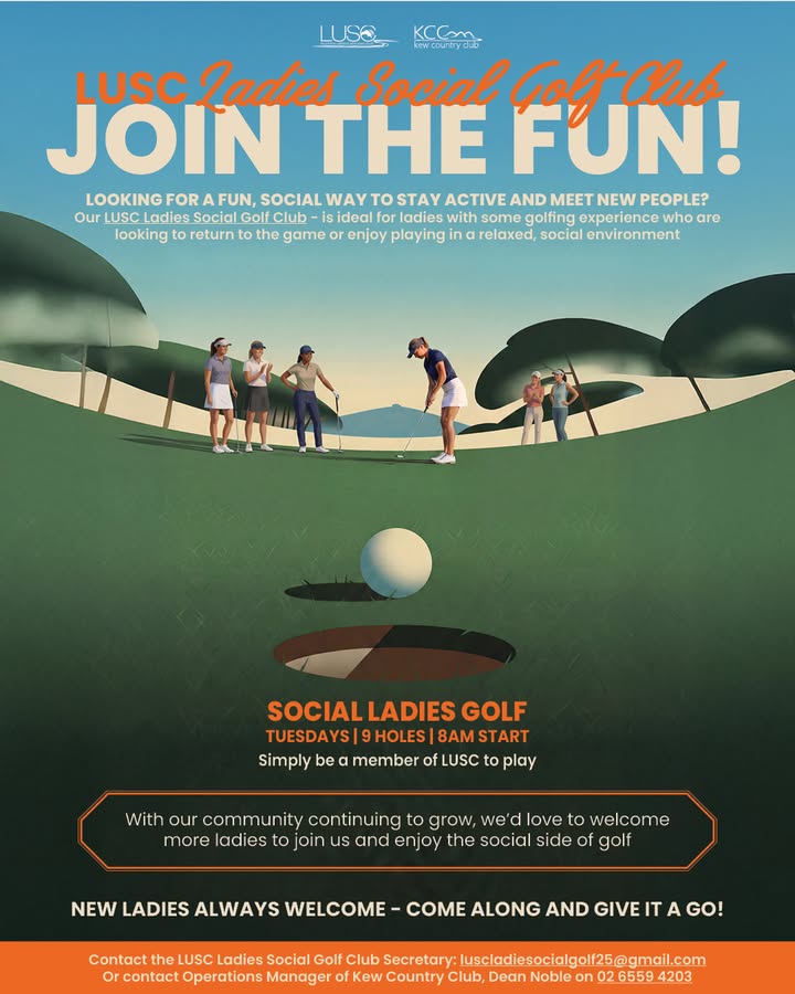 Featured image for “Join the LUSC Ladies Social Golf Club at Kew Country Club”