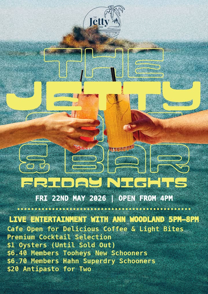 Featured image for “Friday Nights at The Jetty – Laurieton Services Club”