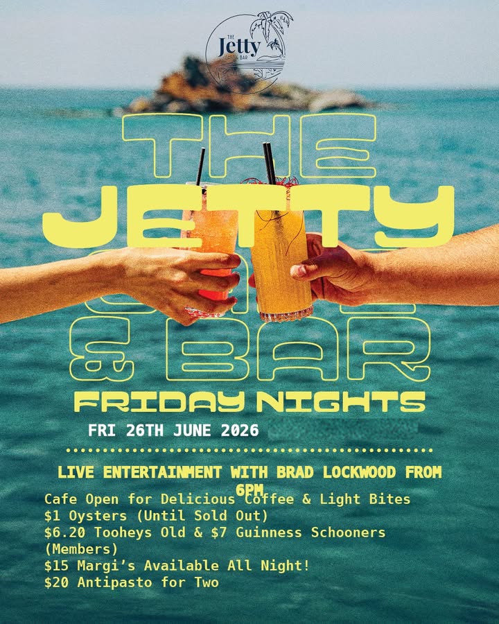Featured image for “Friday Nights at The Jetty Café & Bar”