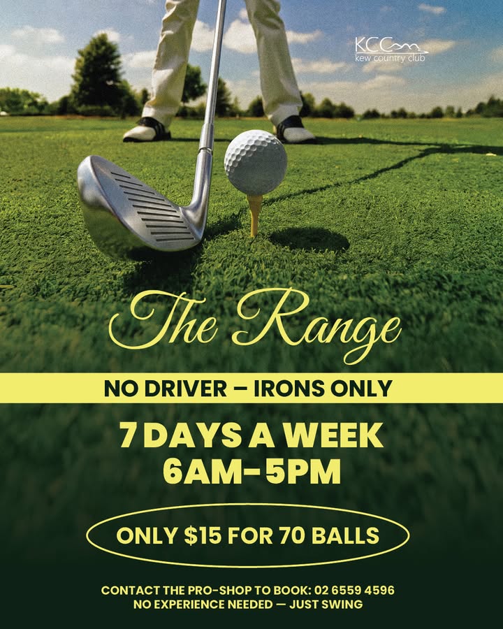 Featured image for “Practice Your Golf Swing at The Range, Kew Country Club”